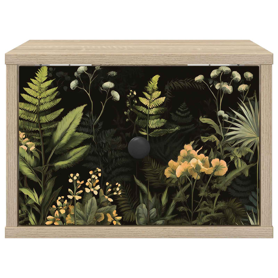 Wandkastje RHENEN Sonoma Eiken 36 x 33 x 25 cm Bewerkt hout