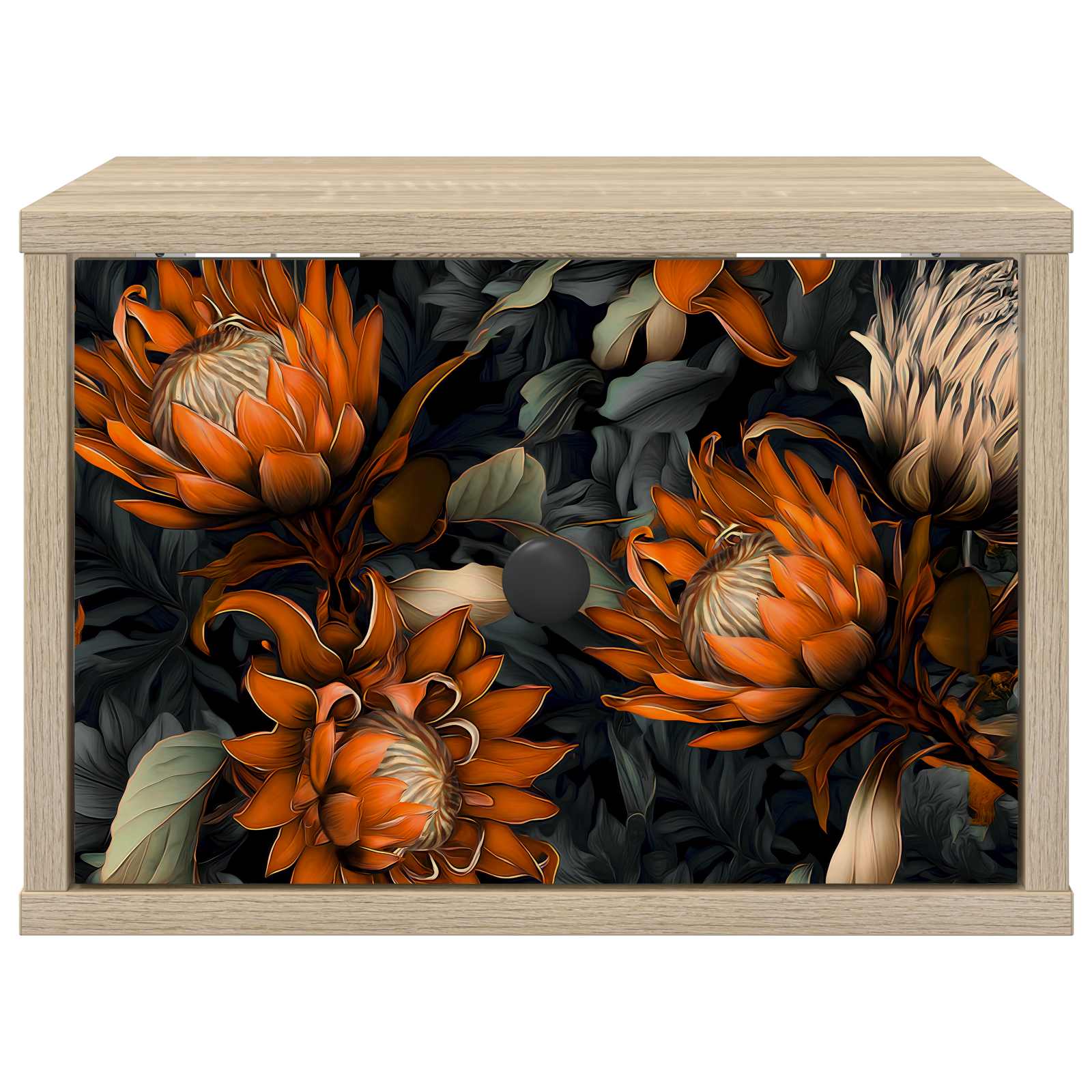 Wandkastje LOCHEM Sonoma Eiken 36 x 33 x 25 cm Bewerkt hout