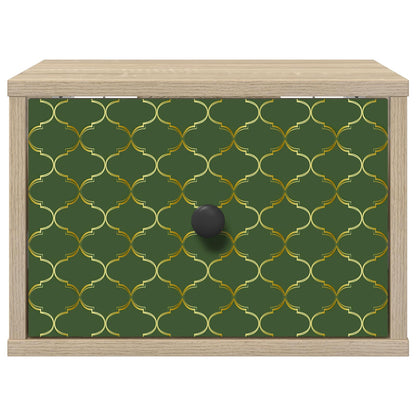 Wandkastje GELEEN Sonoma Eiken 36 x 33 x 25 cm Bewerkt hout