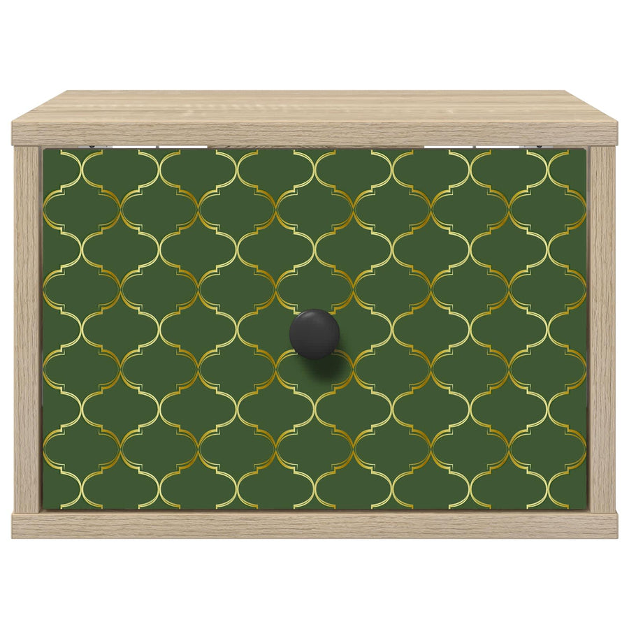 Wandkastje GELEEN Sonoma Eiken 36 x 33 x 25 cm Bewerkt hout