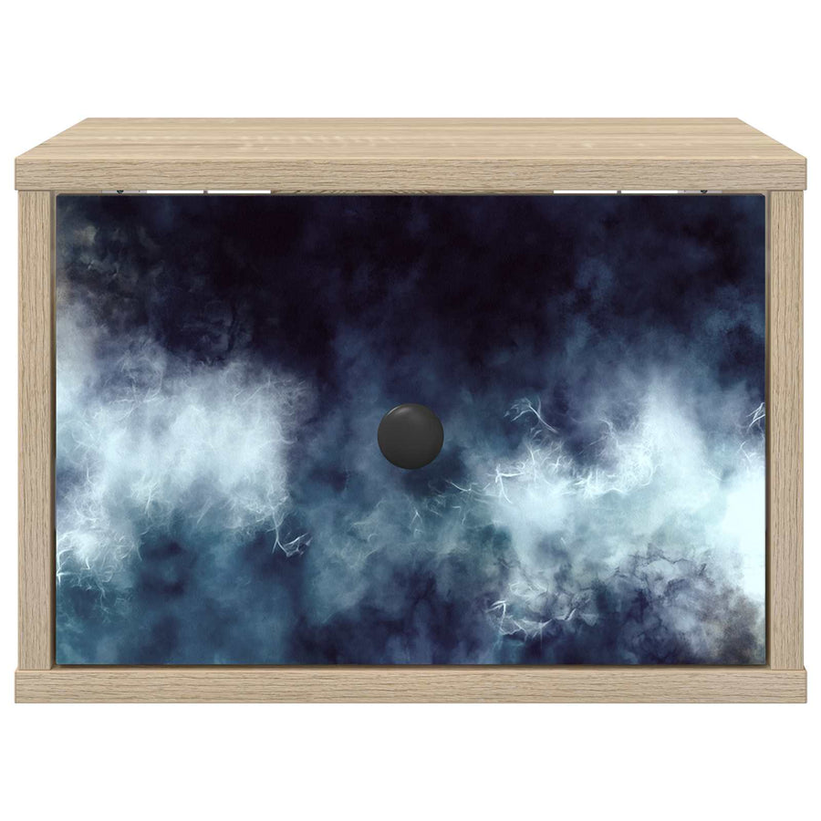 Wandkastje RAALTE Sonoma Eiken 36 x 33 x 25 cm Bewerkt hout