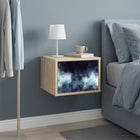 Nachtkastjes 2 st 36x33x25 cm Sonoma Eiken