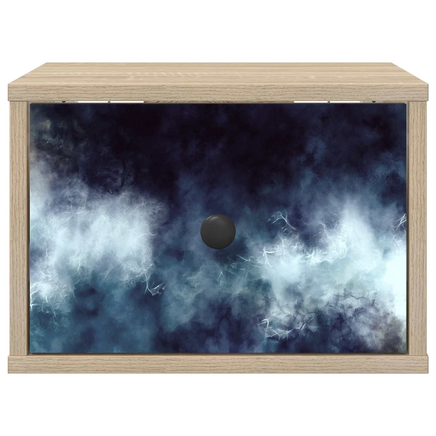 Wandkastje RAALTE 2 st Sonoma Eiken 36 x 33 x 25 cm