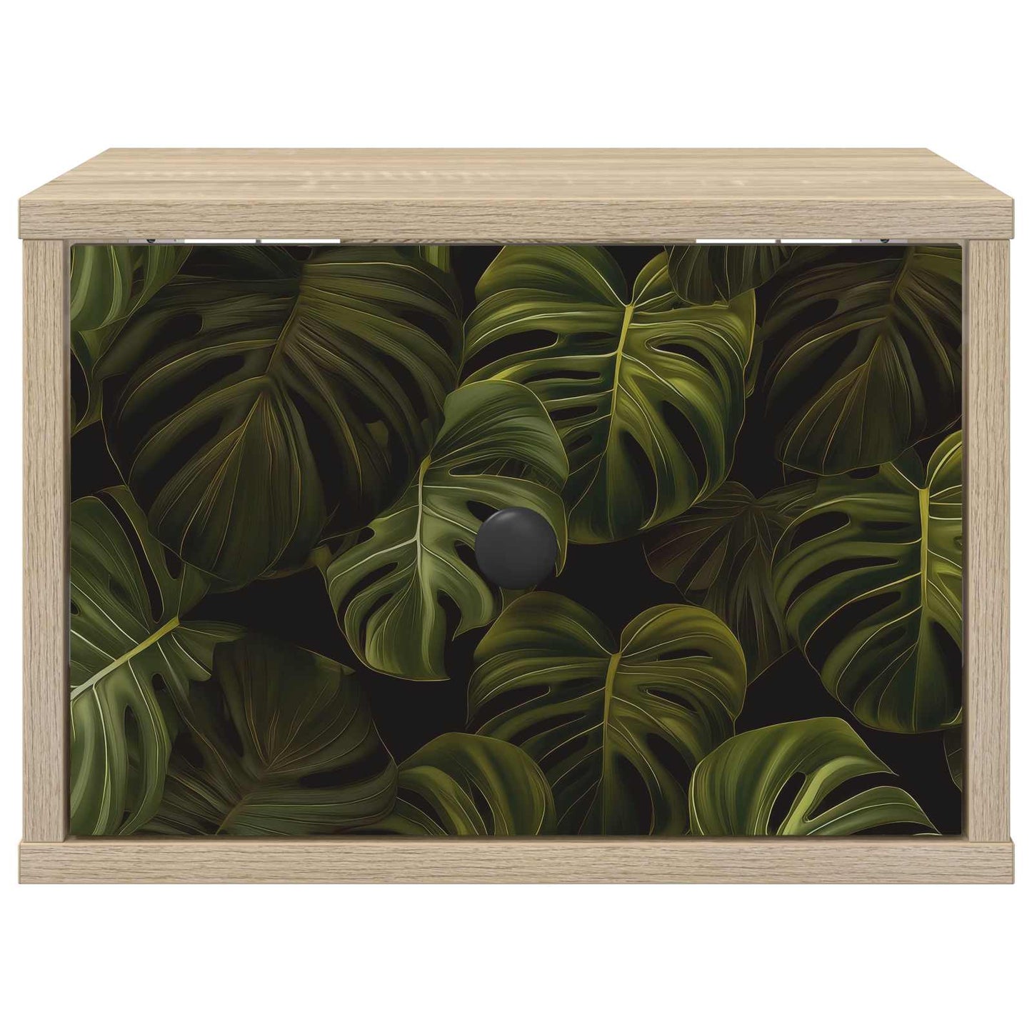 Wandkastje ELBURG Sonoma Eiken 36 x 33 x 25 cm Bewerkt hout