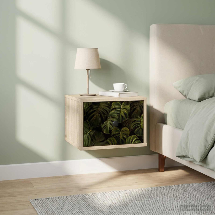Wandkastje ELBURG 2 st Sonoma Eiken 36 x 33 x 25 cm