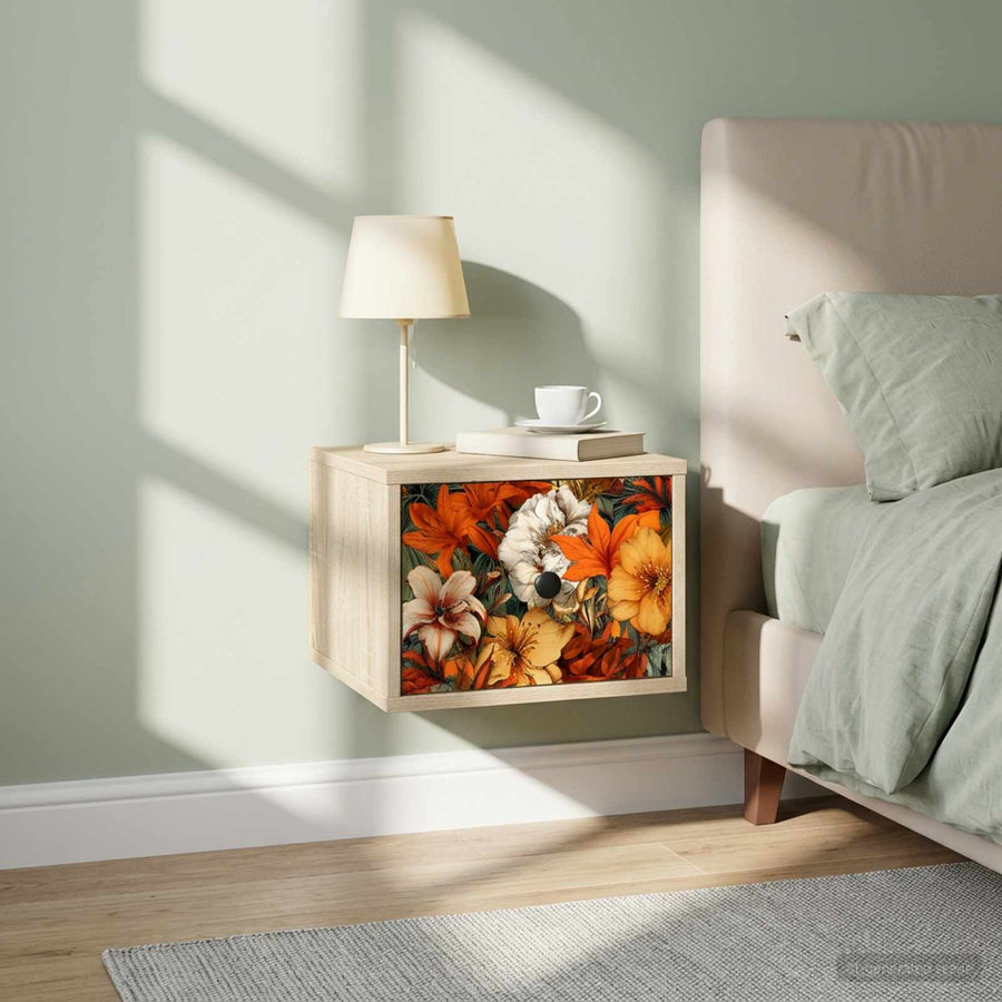 Wandkastje GENNEP 2 st Sonoma Eiken 36 x 33 x 25 cm