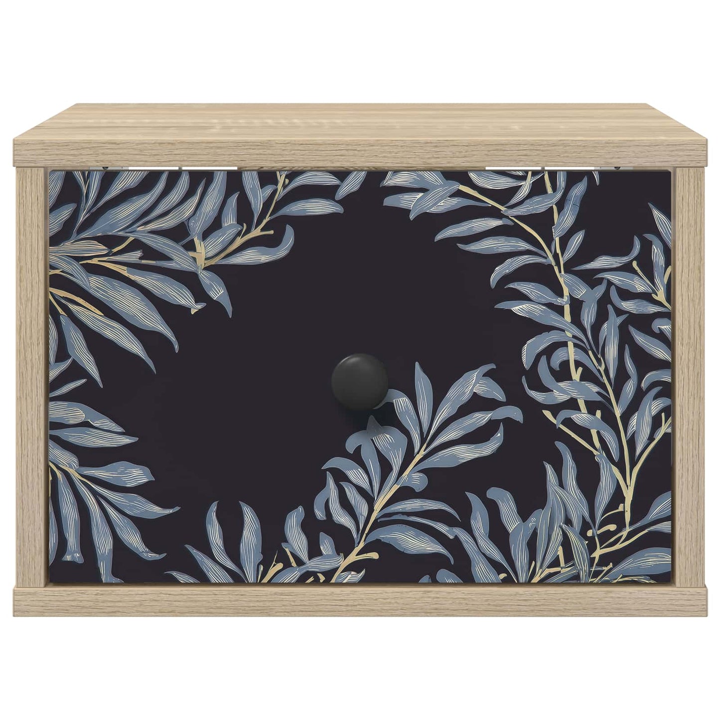 Wandkastje DOKKUM Sonoma Eiken 36 x 33 x 25 cm Bewerkt hout