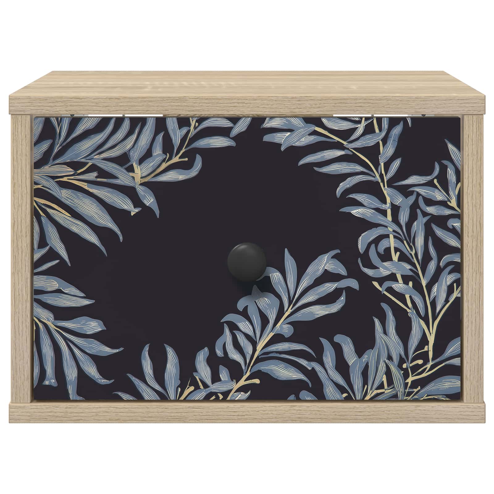 Wandkastje DOKKUM Sonoma Eiken 36 x 33 x 25 cm Bewerkt hout