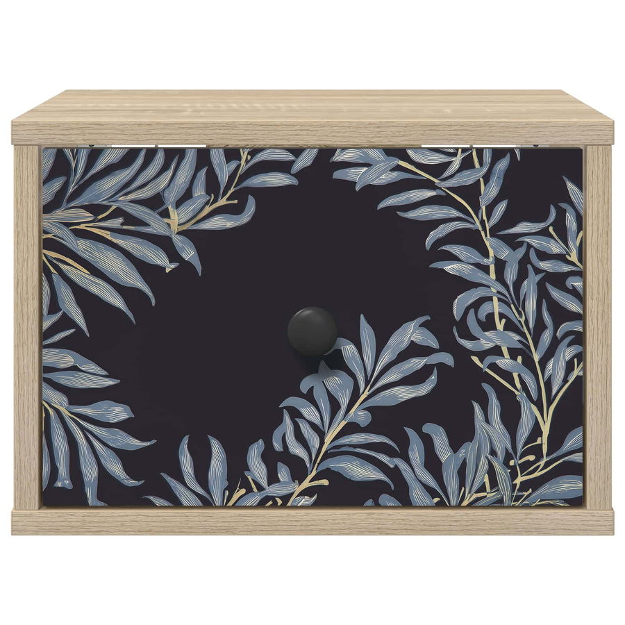 Wandkastje DOKKUM 2 st Sonoma Eiken 36 x 33 x 25 cm