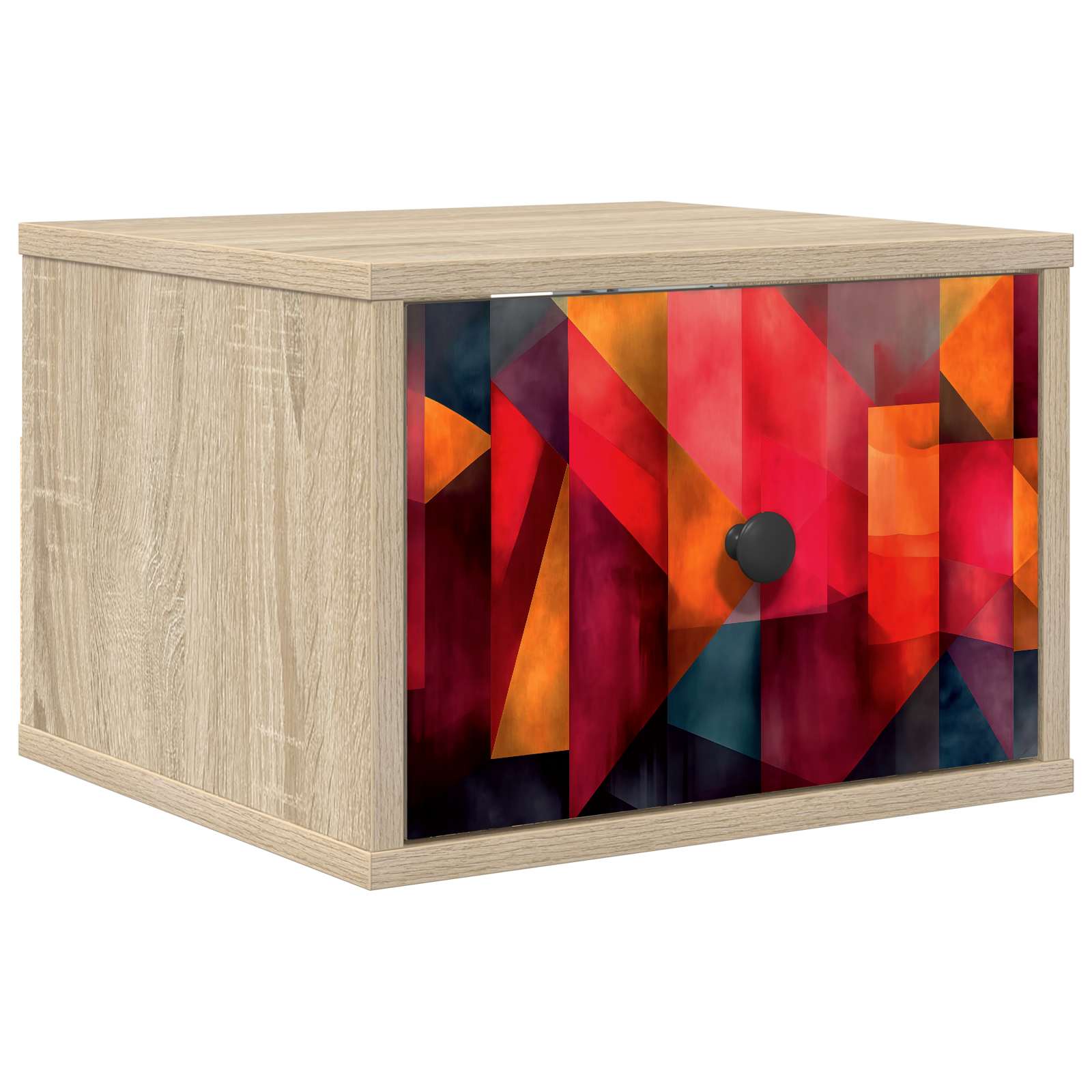 Wandkastje HEESCH Sonoma Eiken 36 x 33 x 25 cm Bewerkt hout