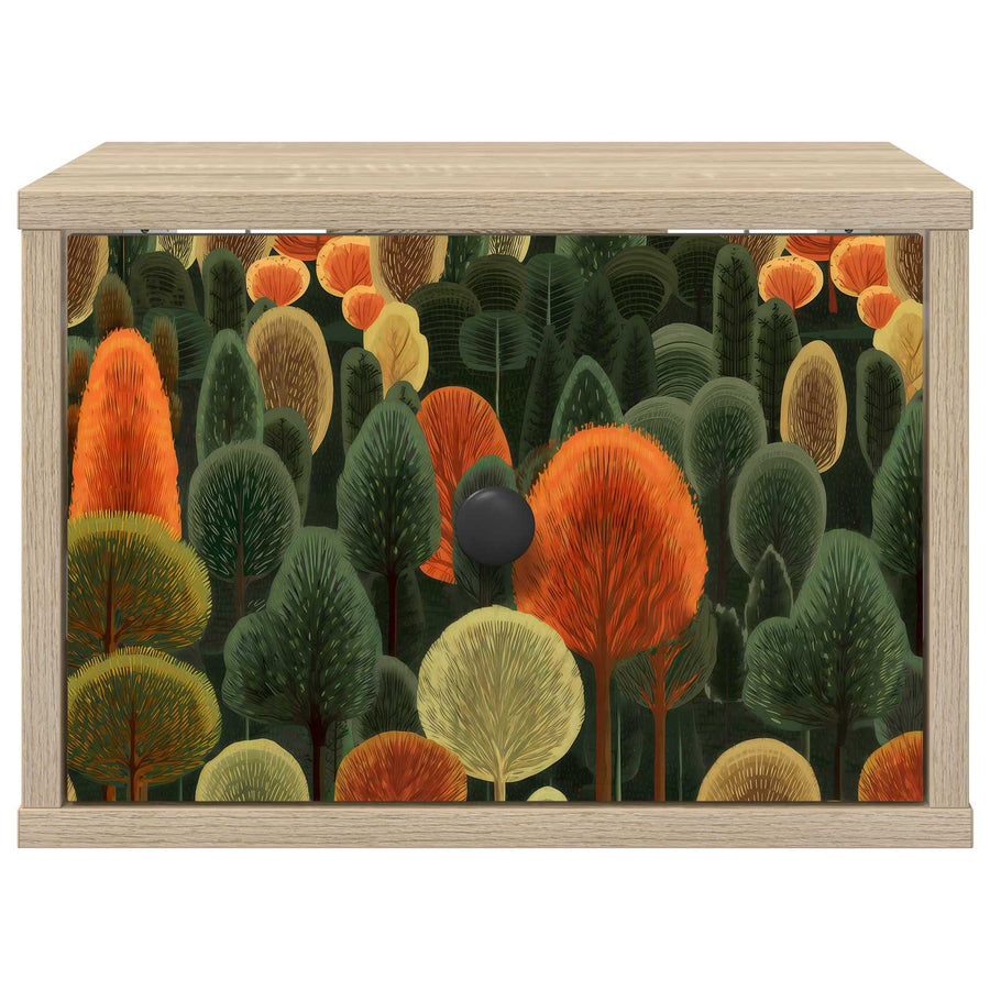 Wandkastje ZAANDAM 2 st Sonoma Eiken 36 x 33 x 25 cm