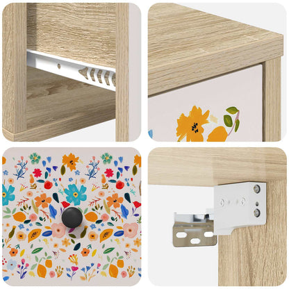Wandkastje MAINZ Sonoma Eiken 36 x 33 x 25 cm Bewerkt hout
