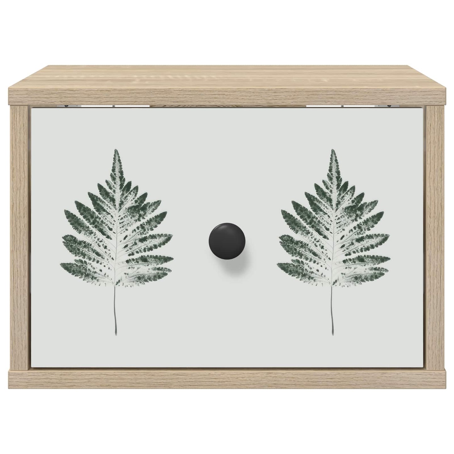 Wandkastje HANAU 2 st Sonoma Eiken 36 x 33 x 25 cm Bewerkt hout