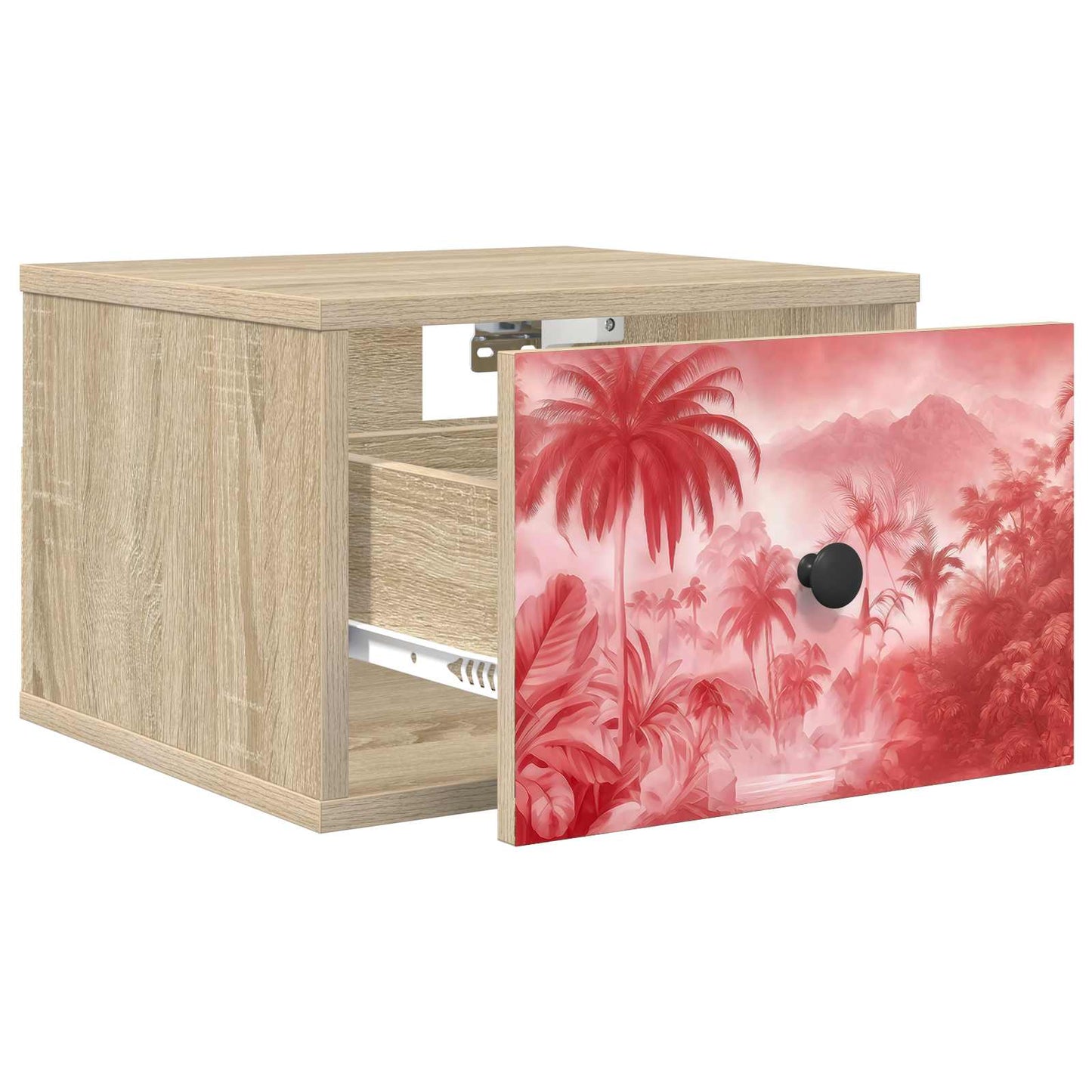 Wandkastje AACHEN Sonoma Eiken 36 x 33 x 25 cm Bewerkt hout