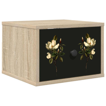 Wandkastje BREMEN Sonoma Eiken 36 x 33 x 25 cm Bewerkt hout