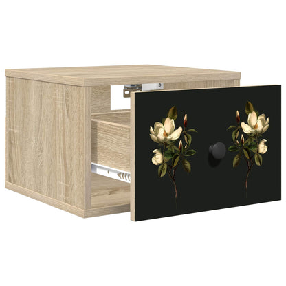 Wandkastje BREMEN Sonoma Eiken 36 x 33 x 25 cm Bewerkt hout