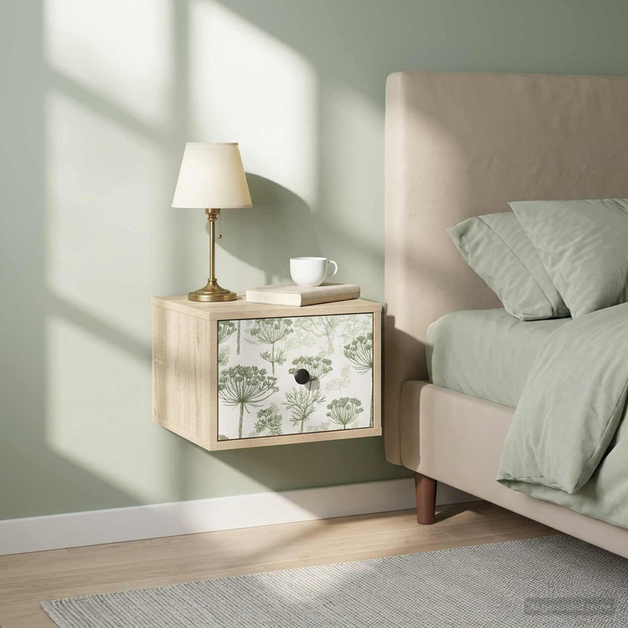 Wandkastje GOTHA Sonoma Eiken 36 x 33 x 25 cm Bewerkt hout