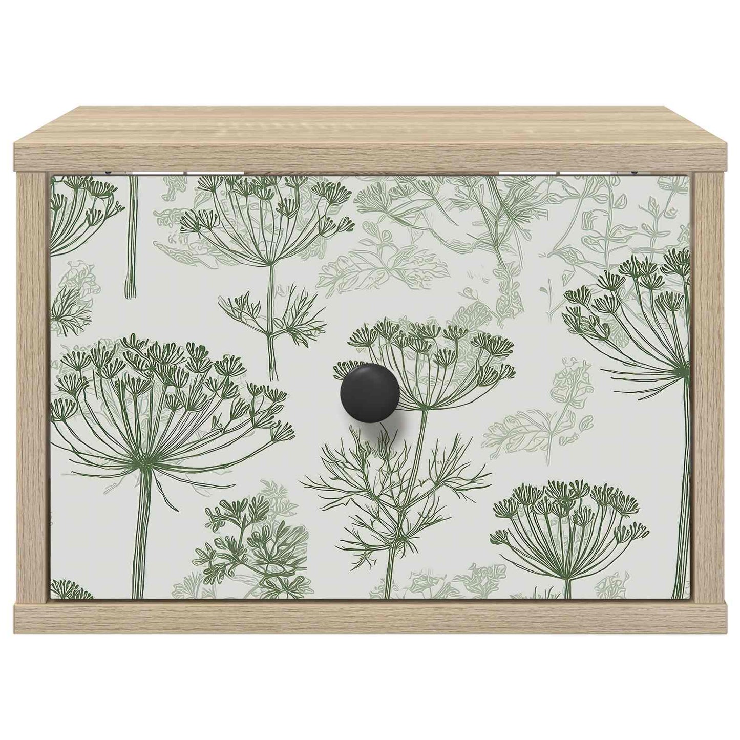 Wandkastje GOTHA Sonoma Eiken 36 x 33 x 25 cm Bewerkt hout