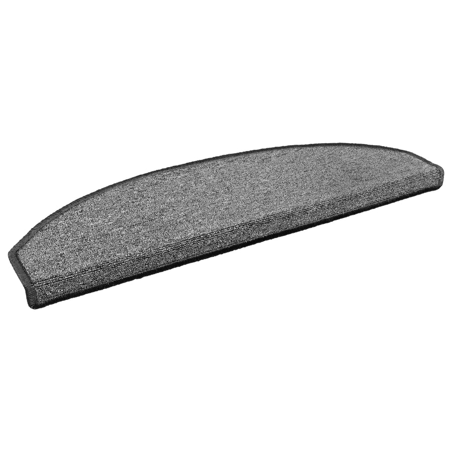 Zelfklevende Trapmatten 15 pcs Donkergrijs 80 x 24,5 x 3,5 cm