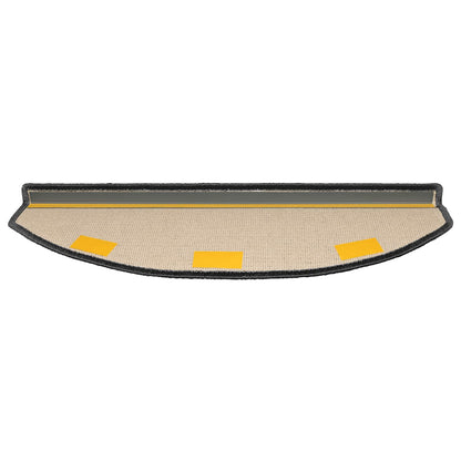 Zelfklevende Trapmatten 15 pcs Donkergrijs 80 x 24,5 x 3,5 cm