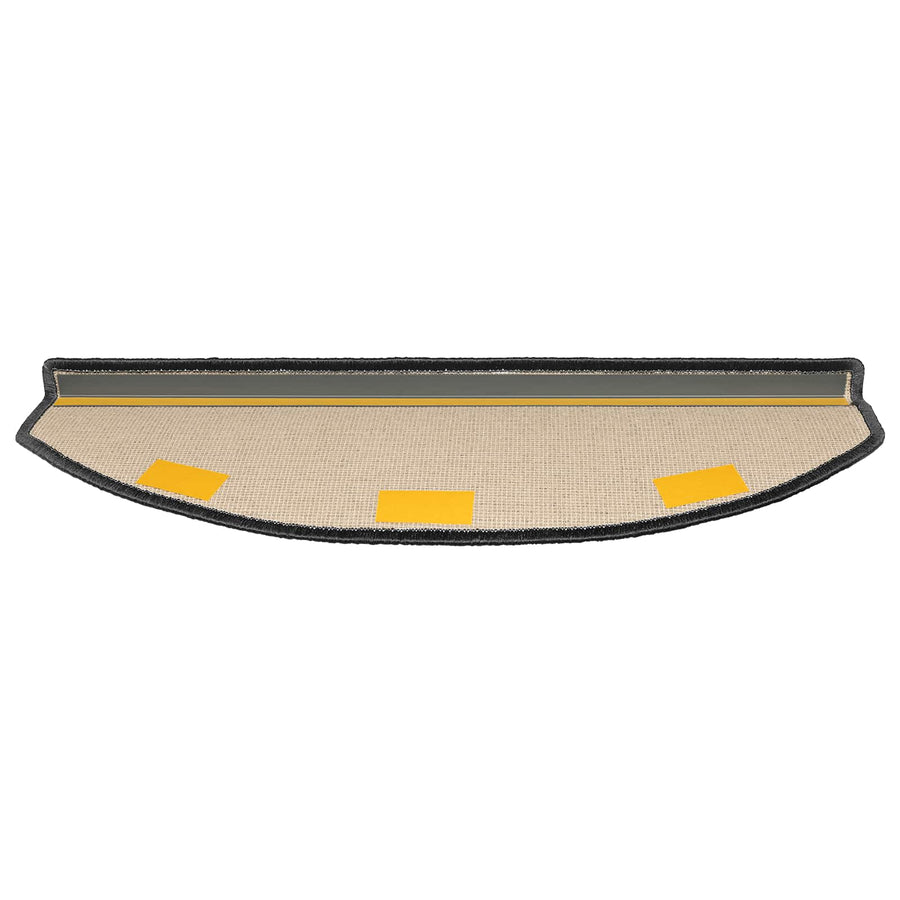Zelfklevende Trapmatten 15 pcs Donkergrijs 80 x 24,5 x 3,5 cm