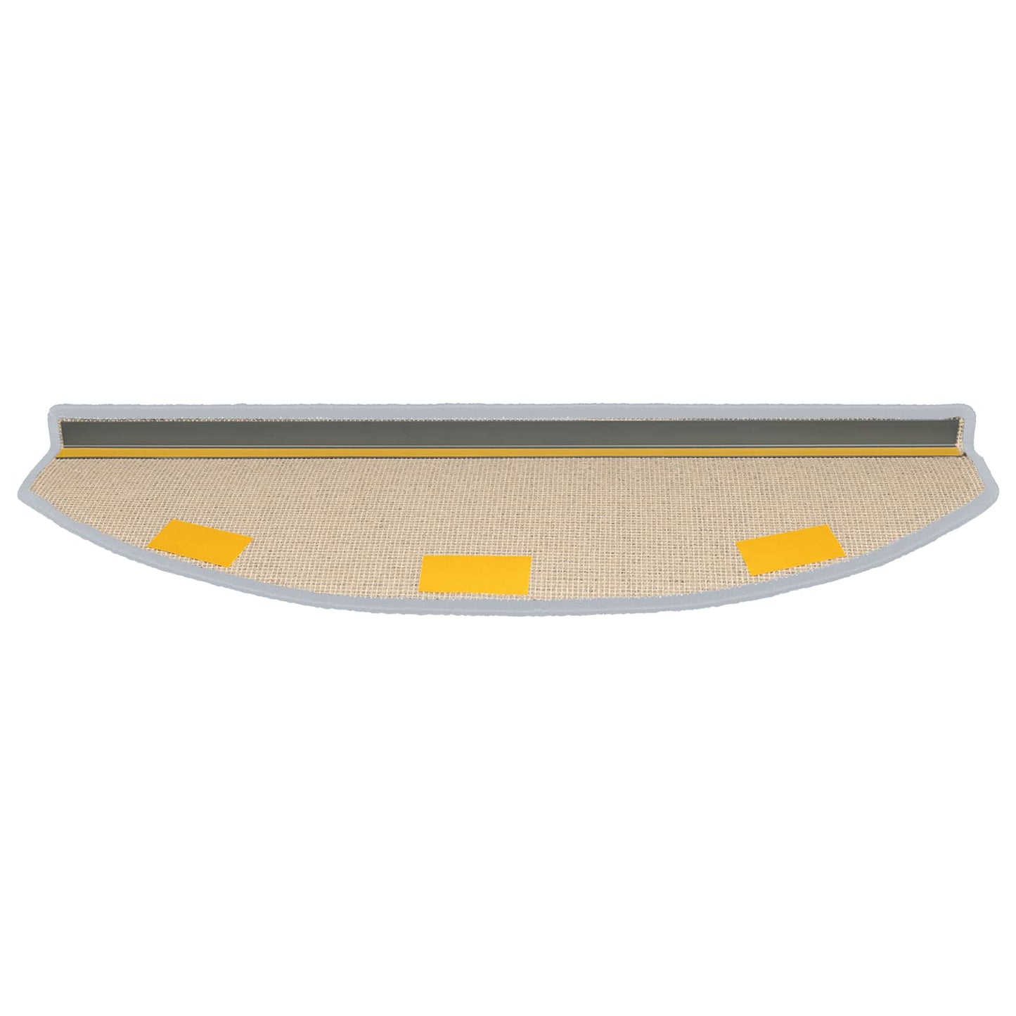 Zelfklevende Trapmatten 15 pcs Lichtgrijs 80 x 24,5 x 3,5 cm