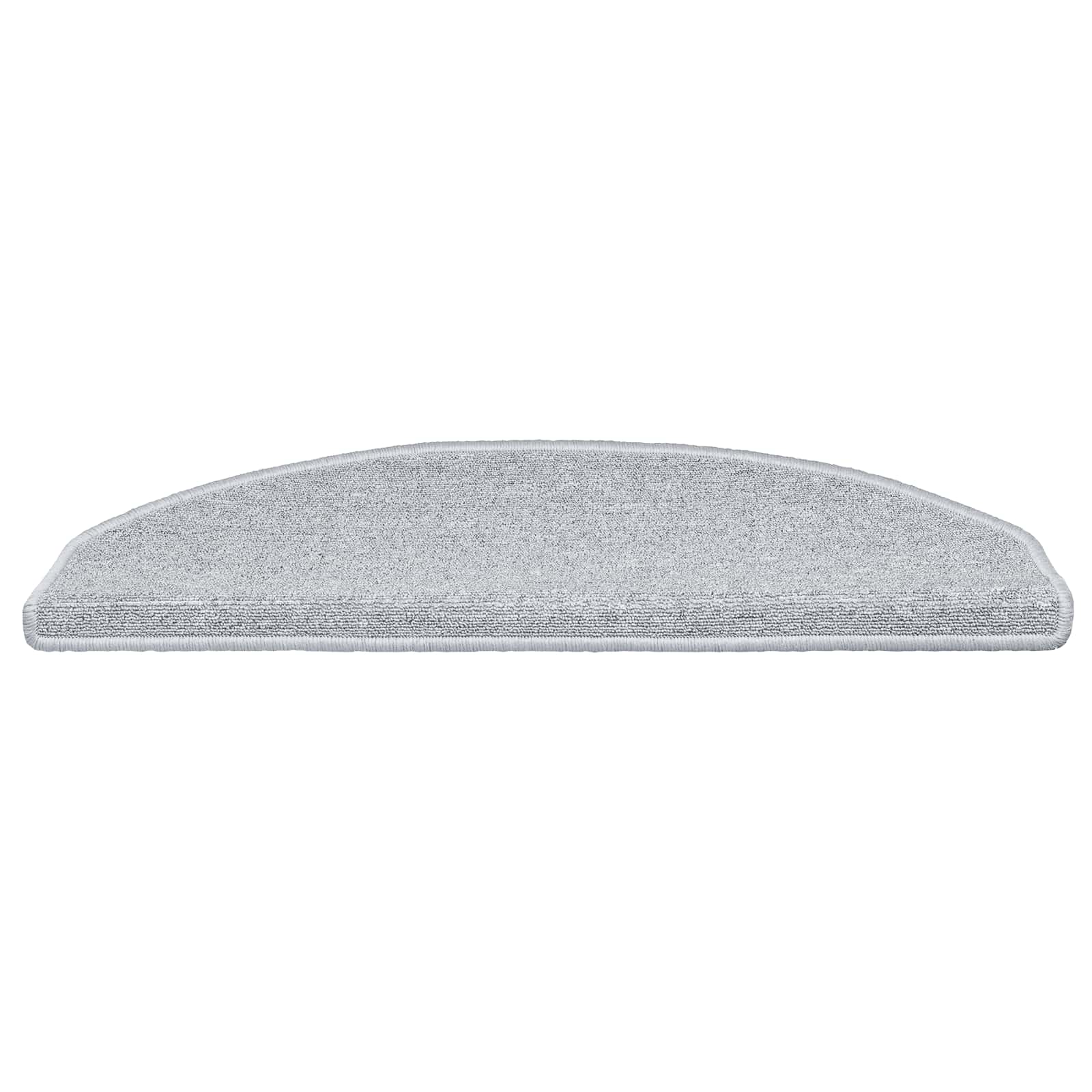 Zelfklevende Trapmatten 15 pcs Lichtgrijs 80 x 24,5 x 3,5 cm