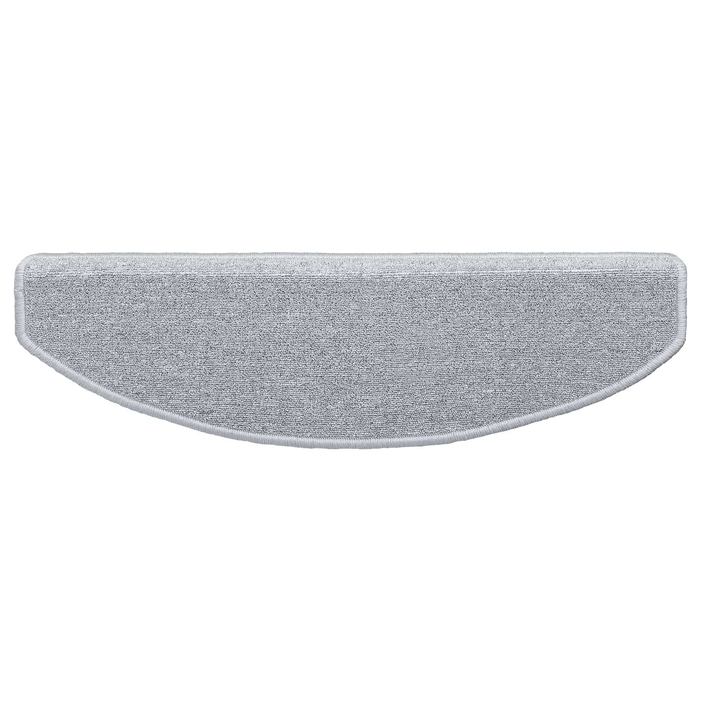 Zelfklevende Trapmatten 15 pcs Lichtgrijs 80 x 24,5 x 3,5 cm