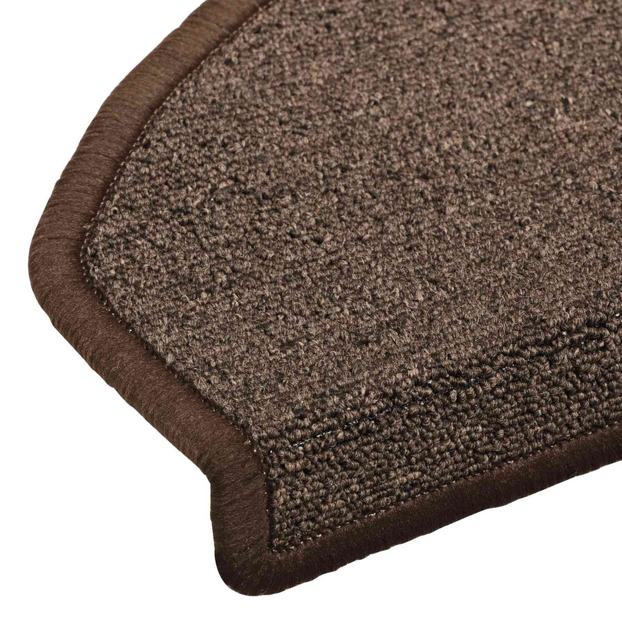Zelfklevende Trapmatten 15 pcs Koffiebruin 80 x 24,5 x 3,5 cm