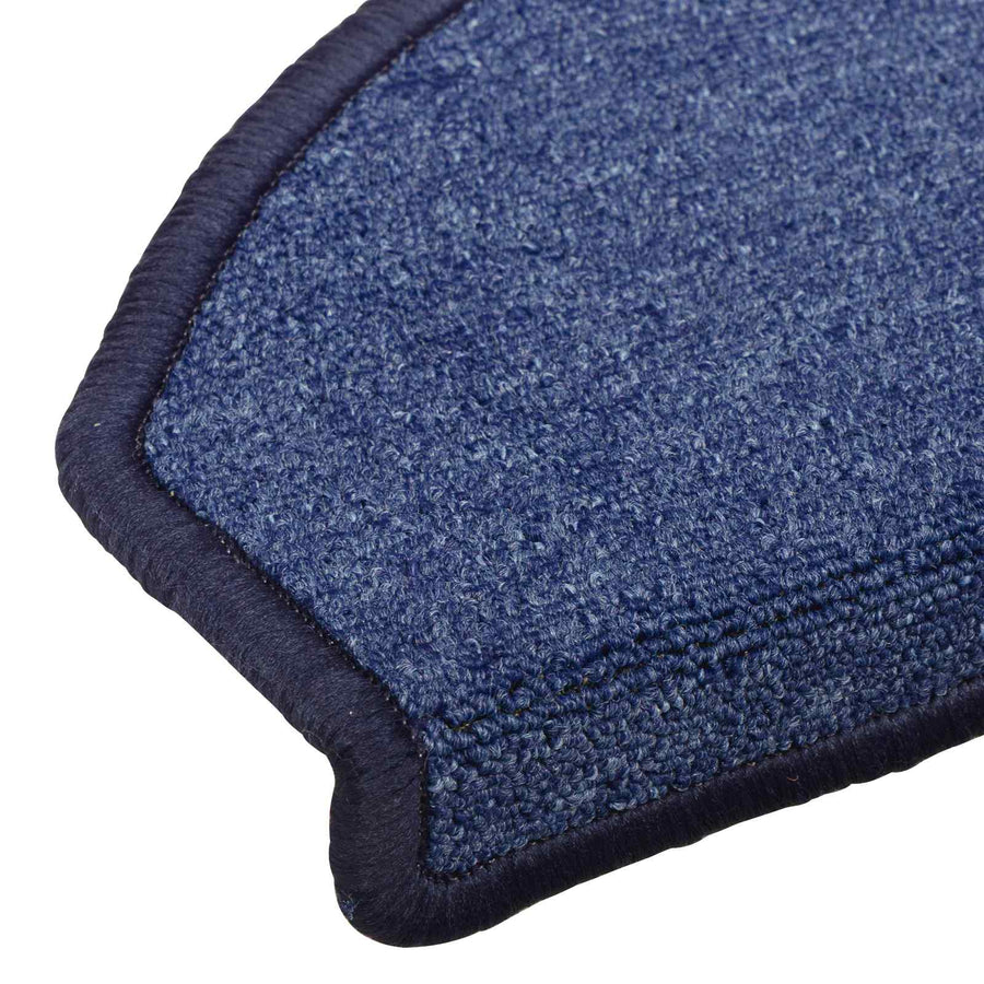 Zelfklevende Trapmatten 15 pcs Blauw 80 x 24,5 x 3,5 cm