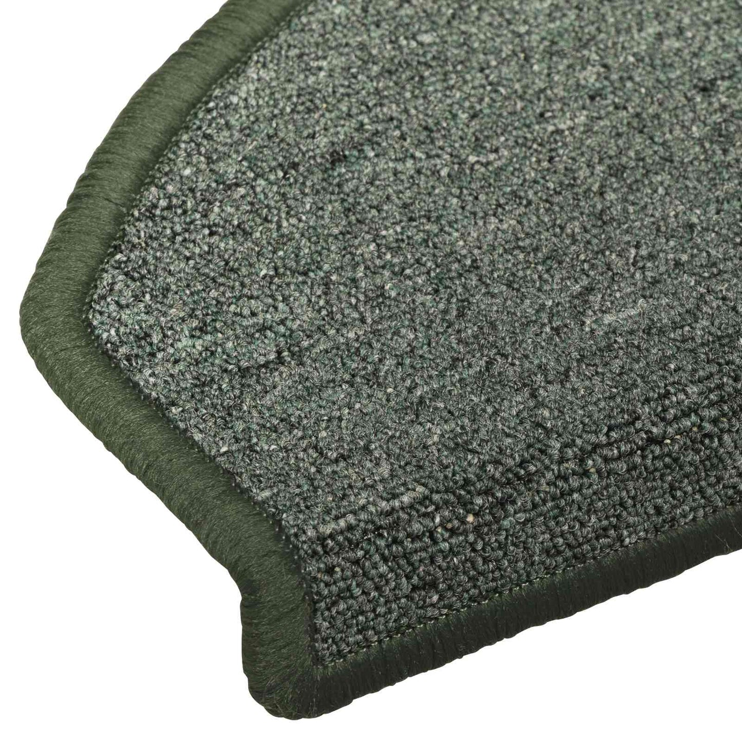 Zelfklevende Trapmatten 15 pcs Donkergroen 80 x 24,5 x 3,5 cm