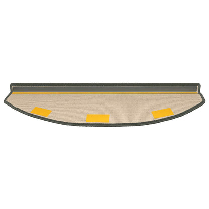 Zelfklevende Trapmatten 15 pcs Donkergroen 80 x 24,5 x 3,5 cm