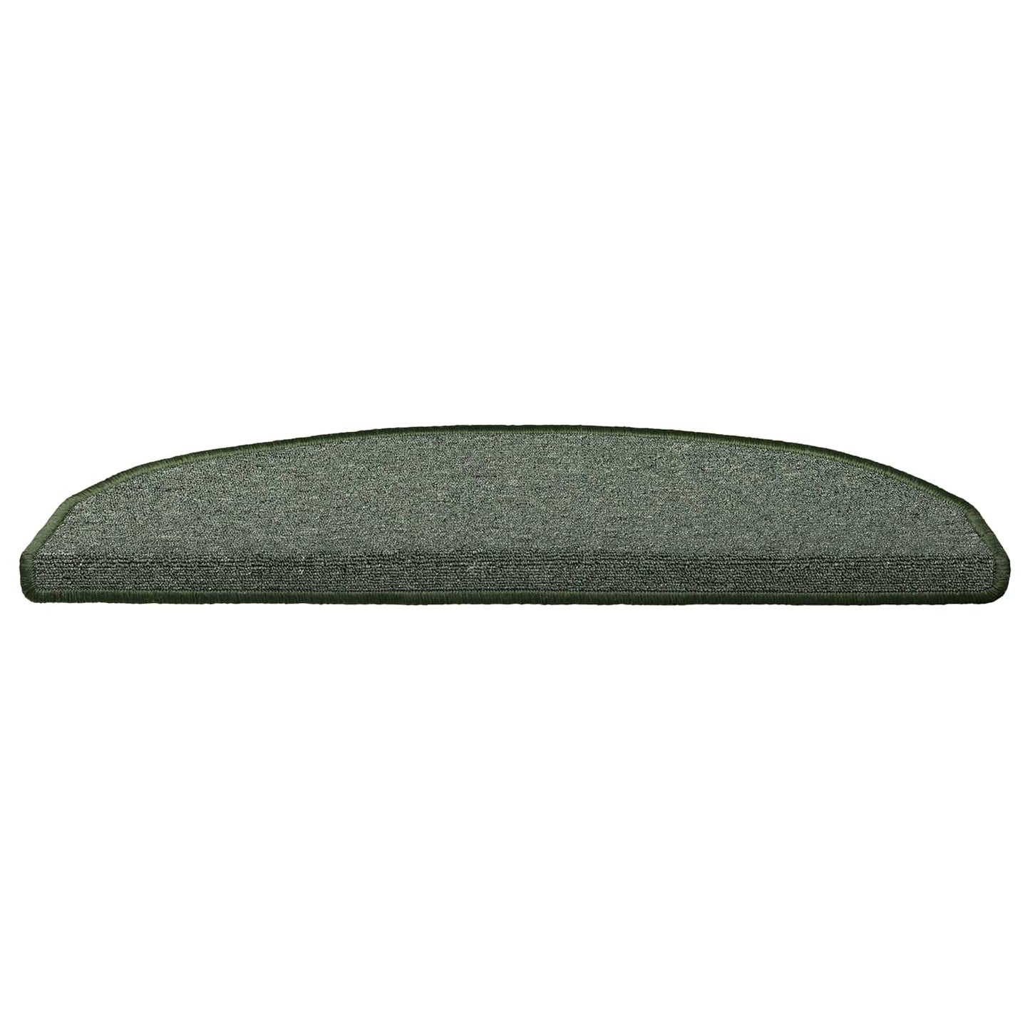 Zelfklevende Trapmatten 15 pcs Donkergroen 80 x 24,5 x 3,5 cm
