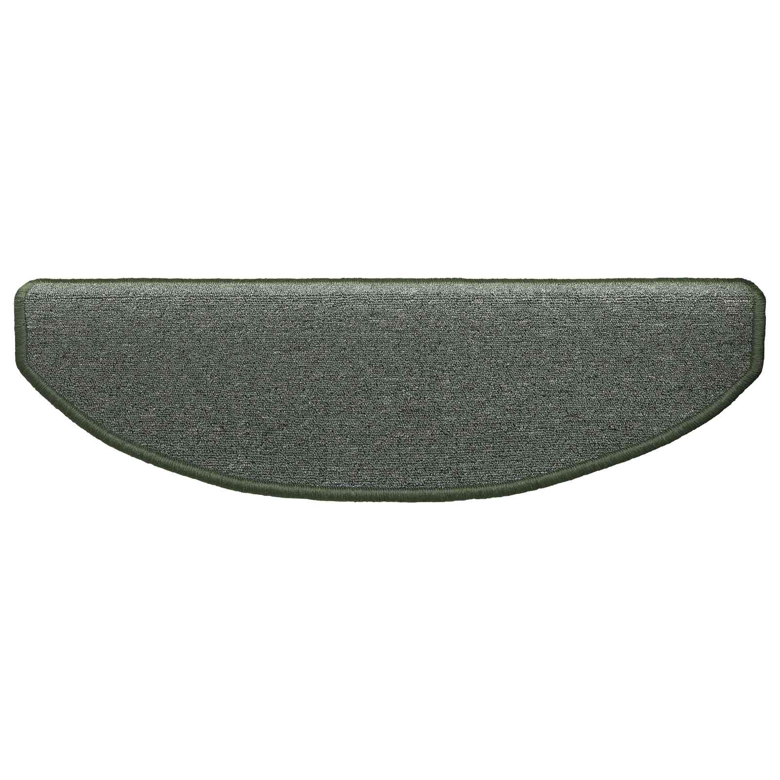 Zelfklevende Trapmatten 15 pcs Donkergroen 80 x 24,5 x 3,5 cm