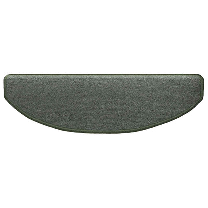 Zelfklevende Trapmatten 15 pcs Donkergroen 80 x 24,5 x 3,5 cm