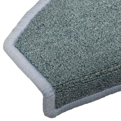 Zelfklevende Trapmatten 15 pcs Zee blauw 80 x 24,5 x 3,5 cm