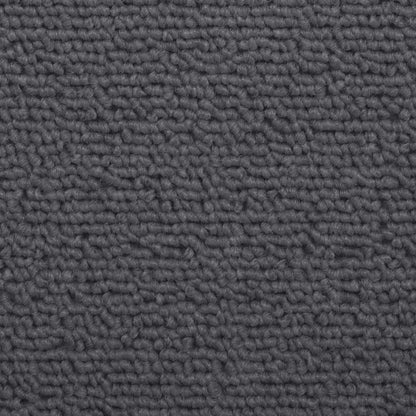 Zelfklevende Trapmatten Halfrond 15 pcs Donkergrijs en blauw
