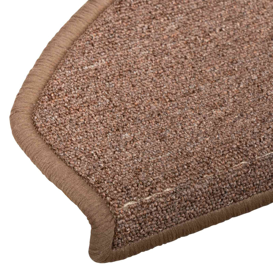 Zelfklevende Trapmatten 15 pcs Bruin 80 x 24,5 x 3,5 cm