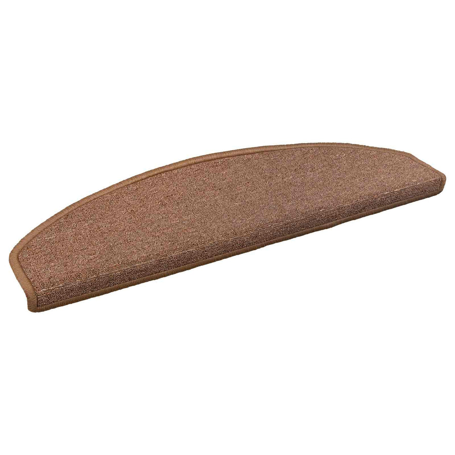 Zelfklevende Trapmatten 15 pcs Bruin 80 x 24,5 x 3,5 cm
