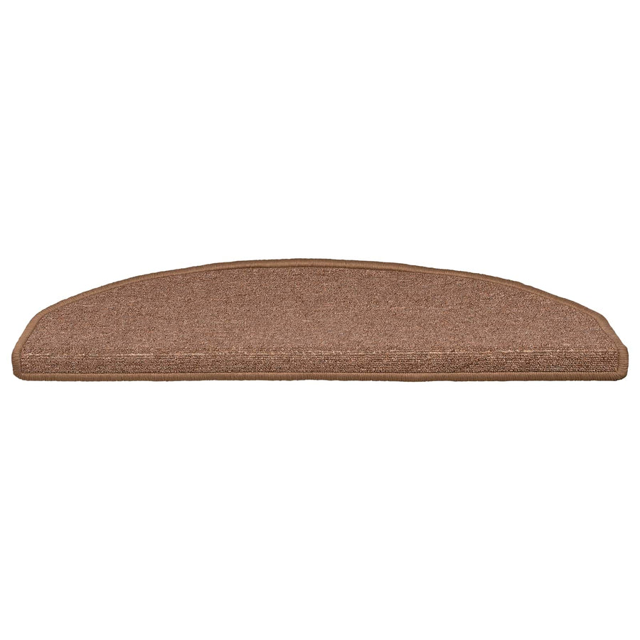 Zelfklevende Trapmatten 15 pcs Bruin 80 x 24,5 x 3,5 cm