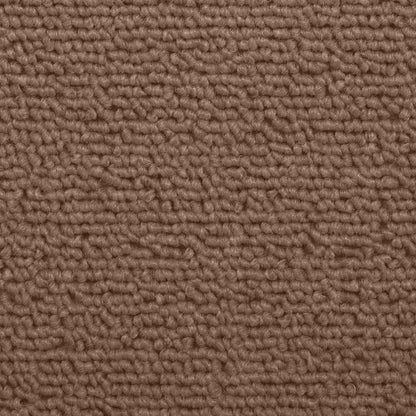 Zelfklevende Trapmatten 15 pcs Bruin 80 x 24,5 x 3,5 cm