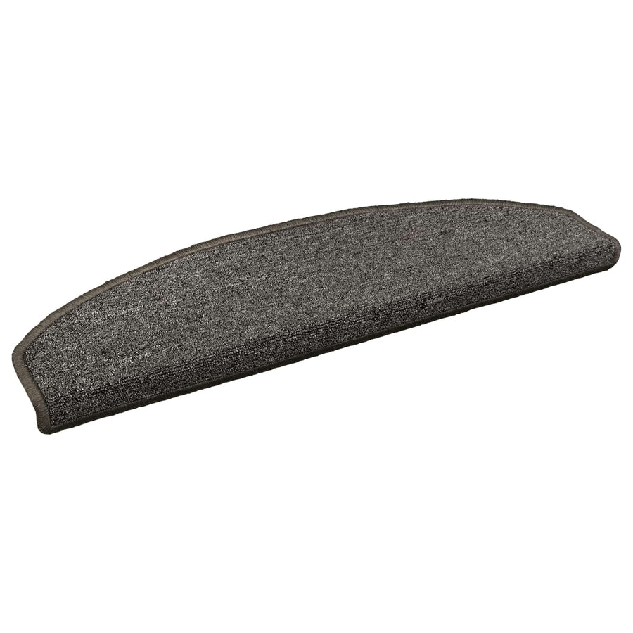 Zelfklevende Trapmatten 15 pcs Donkergrijs 80 x 24,5 x 3,5 cm