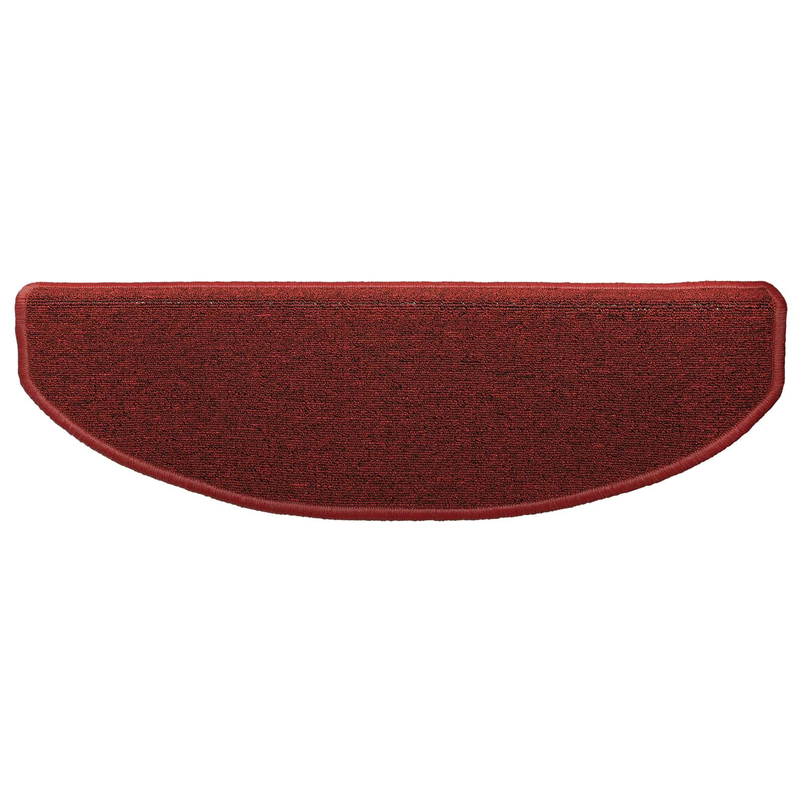Zelfklevende Trapmatten 15 pcs Bordeaux Rood 80 x 24,5 x 3,5 cm