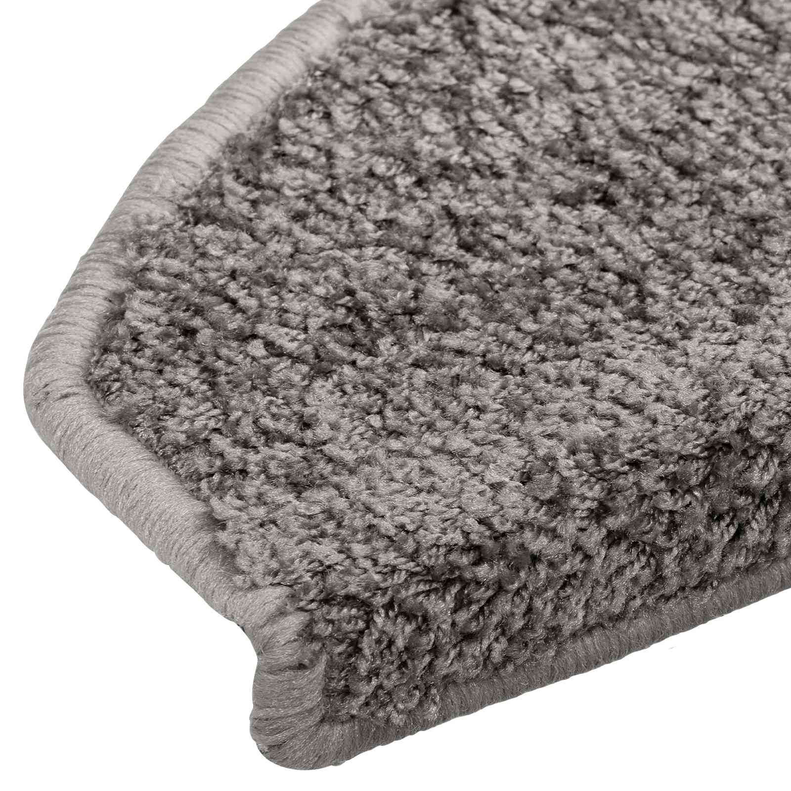 Zelfklevende Trapmatten 15 pcs Grijs 80 x 24,5 x 3,5 cm