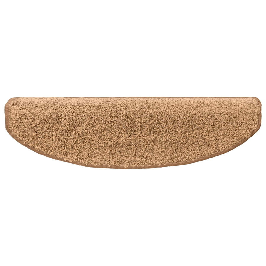 Zelfklevende Trapmatten 15 pcs Beige 80 x 24,5 x 3,5 cm
