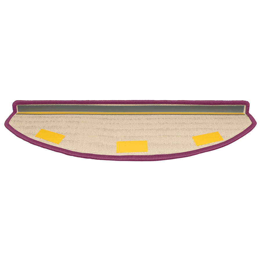 Zelfklevende Trapmatten 15 pcs Violet 80 x 24,5 x 3,5 cm