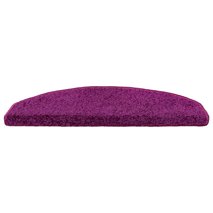 Zelfklevende Trapmatten 15 pcs Violet 80 x 24,5 x 3,5 cm