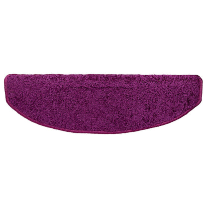 Zelfklevende Trapmatten 15 pcs Violet 80 x 24,5 x 3,5 cm