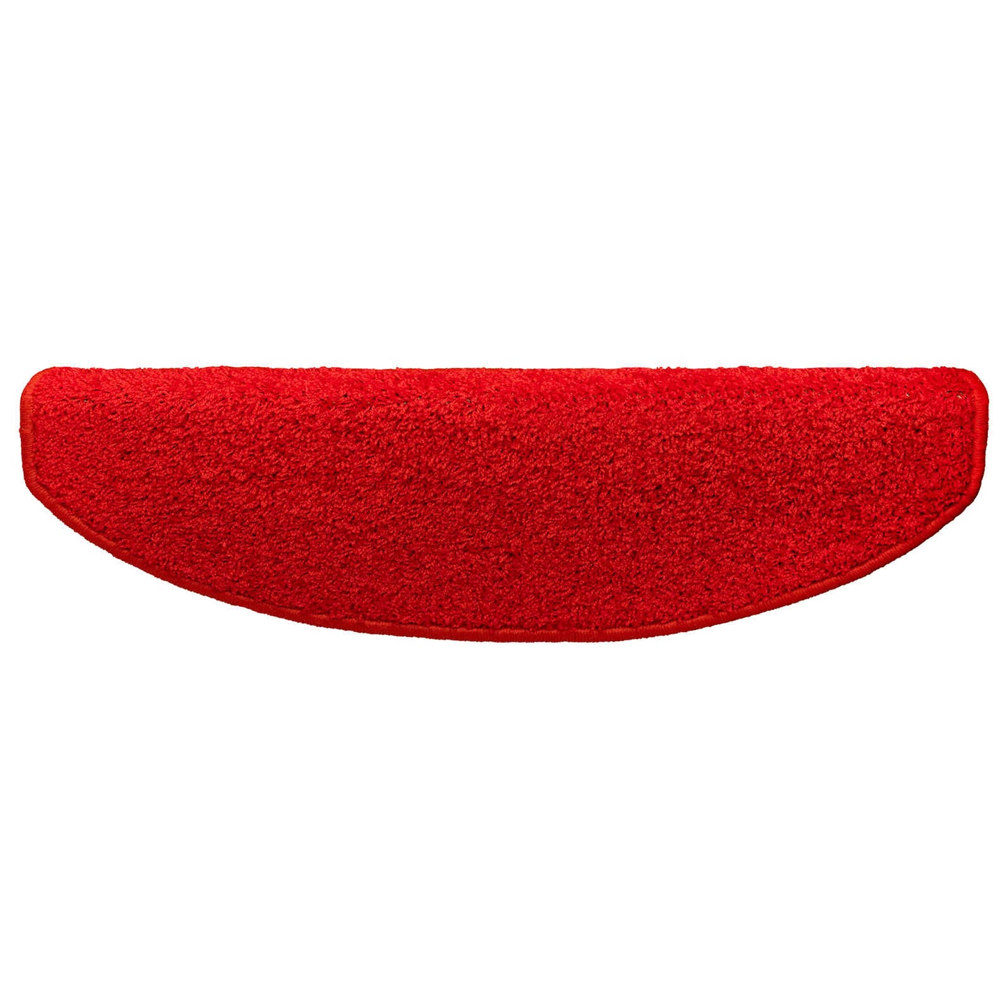 Zelfklevende Trapmatten Halfrond 15 pcs Rood 80 x 24,5 x 3,5 cm