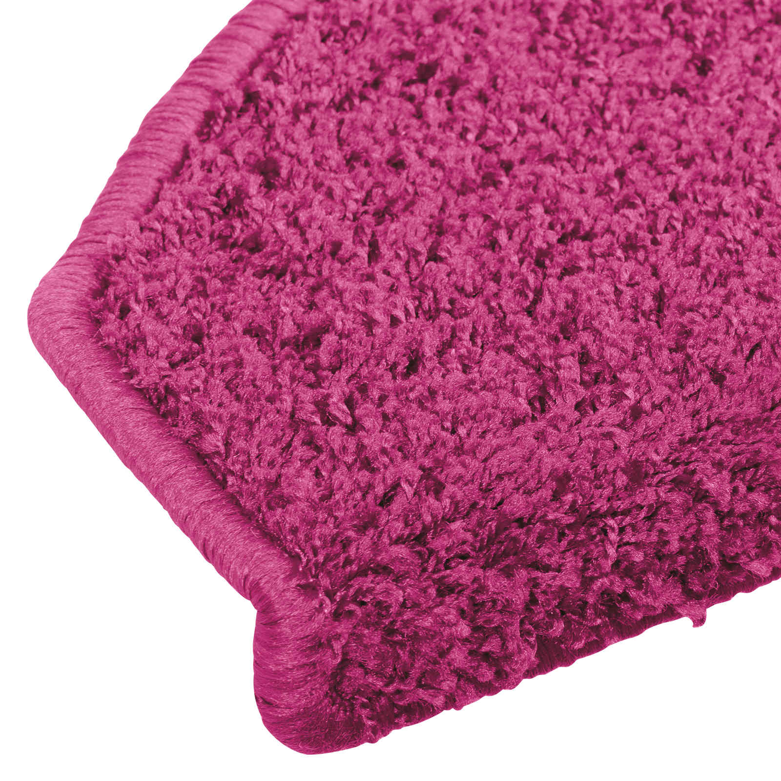 Zelfklevende Trapmatten Halfrond 15 pcs Roze 80 x 24,5 x 3,5 cm